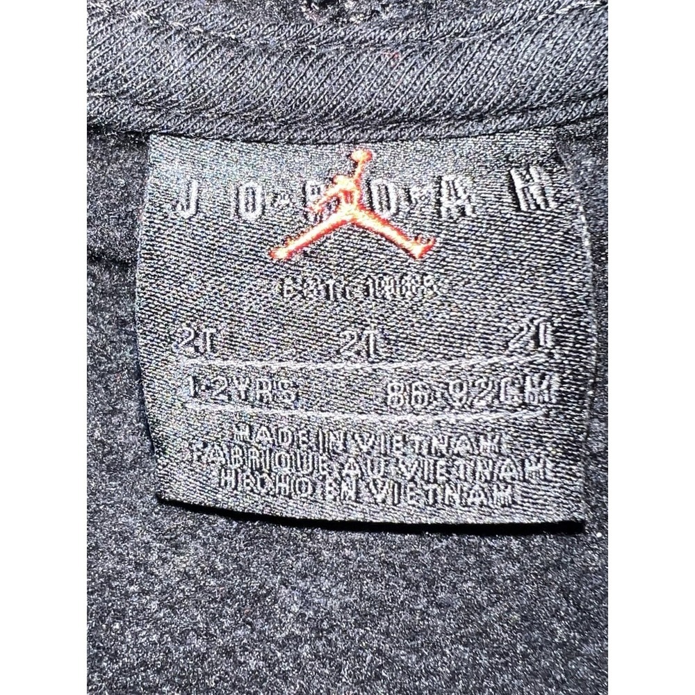 Nike Jordan Flight Hoodie Toddler Boys - Black Size 2T - Picture 5 of 7